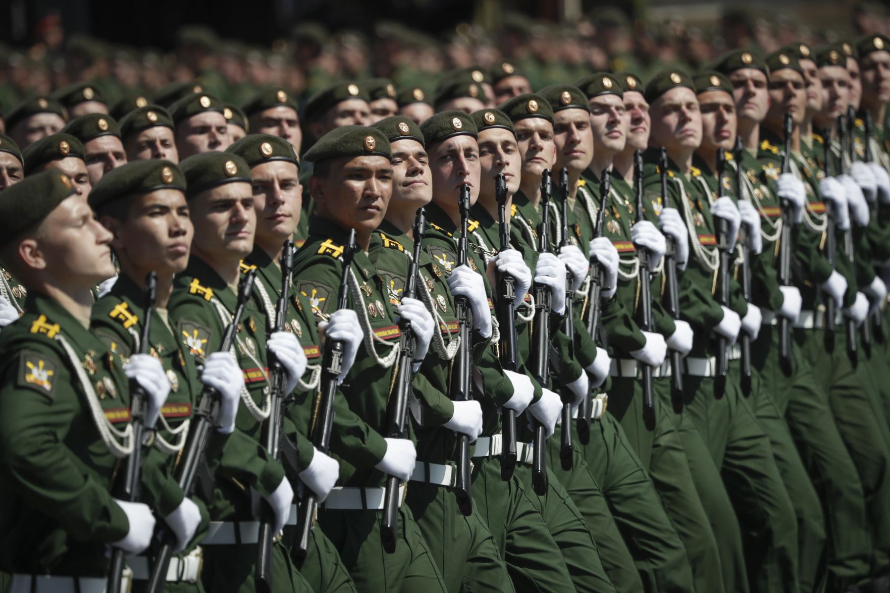 Russia Red Square Parade